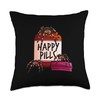 My Happy Spider Pills Hairy Spider Tarantula Throw Pillow