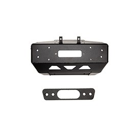 SuperATV Winch Mounting Plate for 2021+ Can-Am Commander 1000R DPS/XT/XTP/MAX 1000R DPS/MAX 1000R XT | Compatible With Many OEM Aftermarket Winches | 3/16" Heavy-Duty Steel Plating!