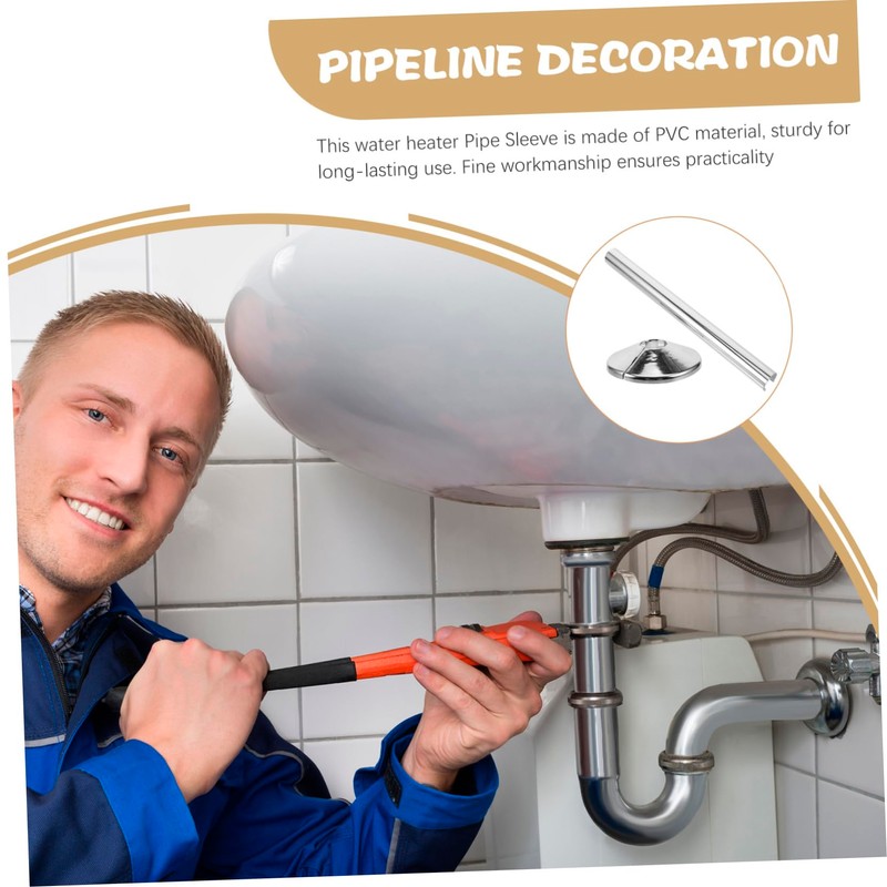 Outanaya Water Heater Sleeve Set 2 Pieces Decorative Hose Covers