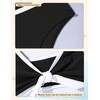 Perdeca - Conjunto de bikini para niñas, 3 piezas, traje