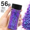 24 Pcs Sparkly Glitter for Crafts, Tumbler & Nail Design,