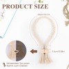Moorle Pack of 2 Tiebacks for Curtains, Magnetic Curtain Tiebacks,