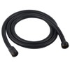 Stainless Steel Black Flexible Shower Hose Waterproof Design 59INCH for