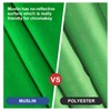 EMART Green Screen Backdrop, Photography Greenscreen Background for Streaming Zoom,