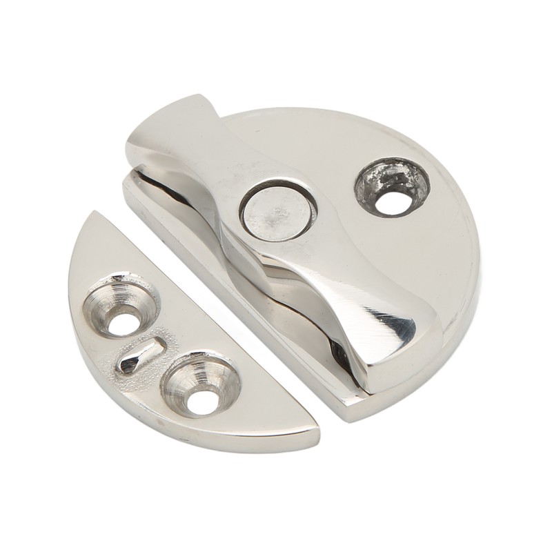 Boat Door Catch Latch Round 45mm 180° Rotation 316 Stainless