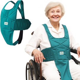 Non-Slip Wheelchair Safety Belt - Adjustable Safety Belt for Wheelchairs, High Comfort for Elderly Patients, Secure Fit, Protection Against Falls and Lateral Slipping