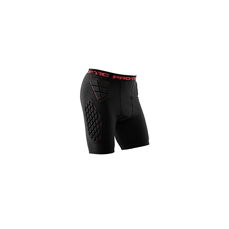 Pro-tec Herren Hip Pad, black, L, VEUOBLK