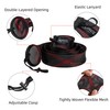 RUNCL Spinning Rod Cases (Red&Black, 2pcs)