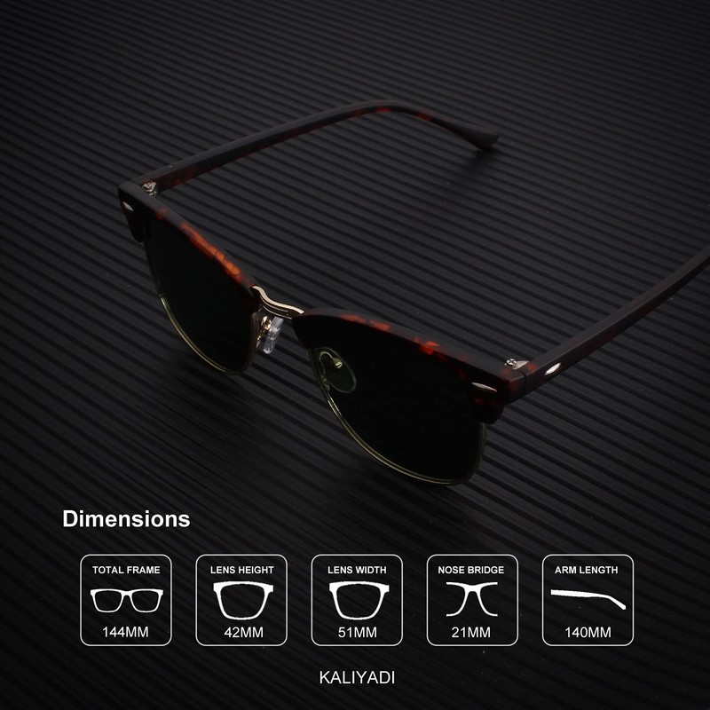 KALIYADI Polarized Sunglasses for Men and Women Unisex Sun glasses