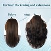 Elailite Clip-In Real Hair Extensions, 5 Pieces, Remy Hair Extensions