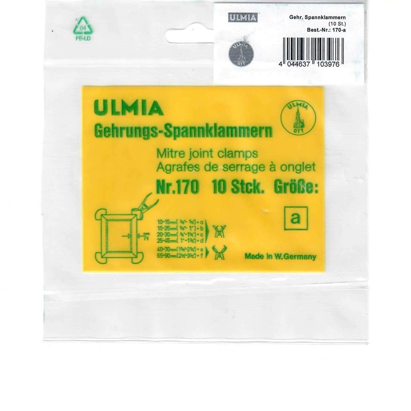 Ulmia "A" Size Miter Clamp Ring 10 Pack