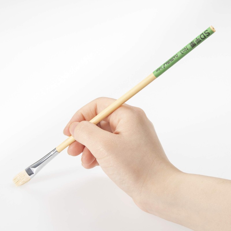 Namurataiseidou Design Brush SD Flat Brush No. 3 White