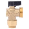 Sharkbite 25560LFA Washing Machine Angle Valve, 1/2 Inch x 3/4