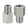 sourcing map 2 Pieces Hex Reducer Socket, 1/4 PT Male