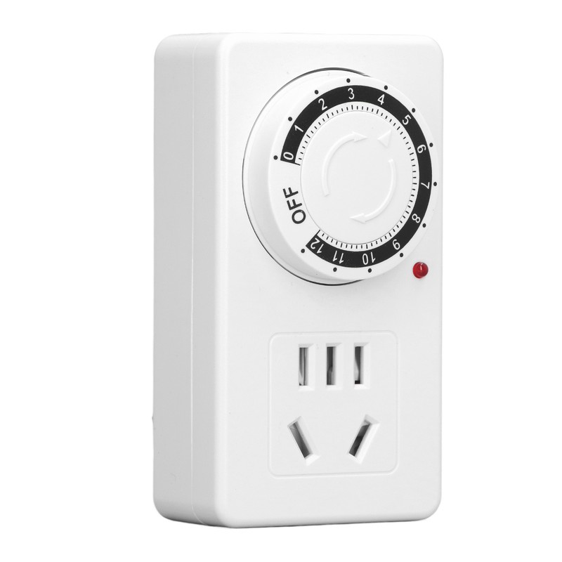 Smart Timing Socket 12 Hour Countdown Overcharging Automatic Power Off