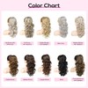 REECHO Ponytail Extension, 18 inch Drawstring Ponytail Hair Extensions Long