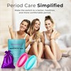 Reusable Period Disc - Soft Period Disc for Women (Small/Large
