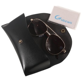 Gudzws Sun Full Lens Reading Glasses Readers Sunglasses Classic Outdoor Sports Steel Stainless Black Frame Temple Grey Lens Super Simple Style Unisex +2.00 (Not for Driving)