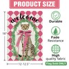 Dyrenson Leopard Welcome Decorative Garden Flag, Jungle Safari Animals