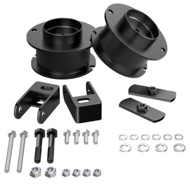 FLYCLE 3'' Front Leveling Kit for 2014-2023 Ram 2500 4WD, 2013-2023 Ram 3500 4WD, 3 inch Leveling Lift Kits Spring Strut Spacers with Shock Relocation Brackets Compatible with Ram 2500 3500 4WD