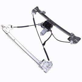 Power Window Lift Regulator on Front Left Drivers Side with Motor Assembly Replacement for 2004-2008 Ford F-150 Lobo (Mexico) 2006-2008 Lincoln Mark LT