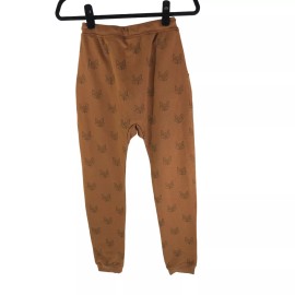 Rylee + Cru Boys Girls Fox Sweatpants Pull On Cinnamon Brown 12-14Y