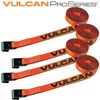 VULCAN Winch Strap with Flat Hook - 2 Inch x