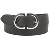 fashionchimp Basic Women's Belt Made of 100% Genuine Leather, Leather