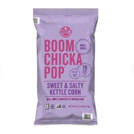 Angie's Boom Chicka Pop Sweet and Salty Kettle Corn Popcorn 25 oz - 2 Pack