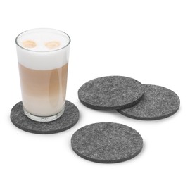 Filu Felt Coasters Square Pack of 8 Assorted Colours