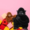 10" Gorilla Plush Pillow Stuffed Animal, Soft Fluffy Hugging Cushion,