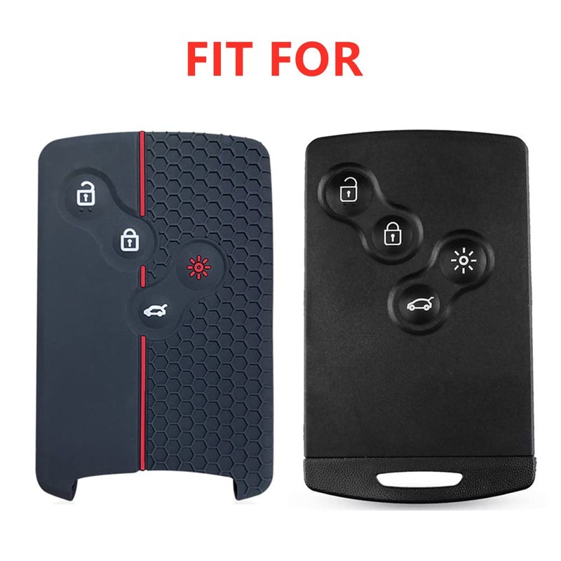 OTMIK Funda de silicona para llave de coche compatible con