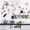 Runtoo Chef Kitchen Wall Art Stickers Wine Food Cooking Quotes