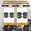 4pcs Coderas de Rodilla, Protector de Rodilleras Coderas T?cticas