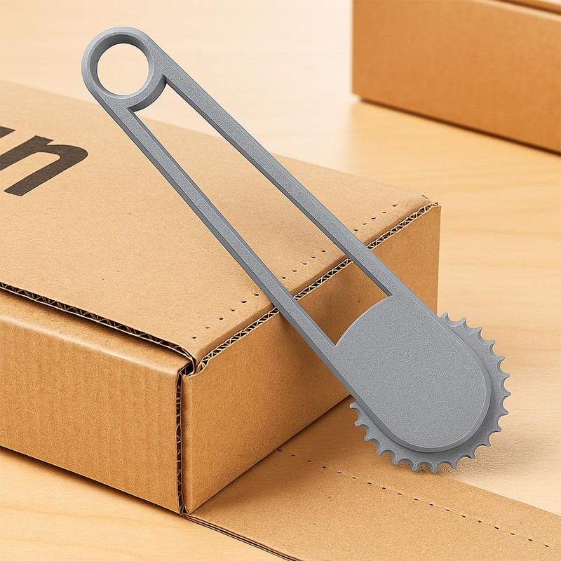 Tabanzhe Cardboard Box Punch Tool DIY Cardboard Perforator 3D Printed