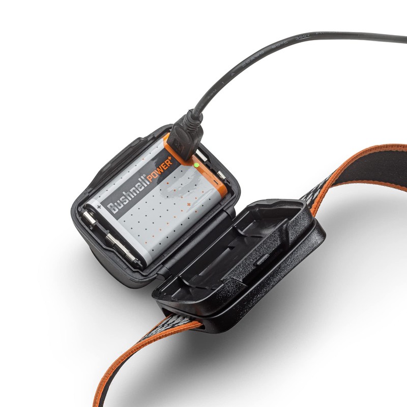 Bushnell Power+ 500L LED Headlamp - Flexible Power, Water Resistant,