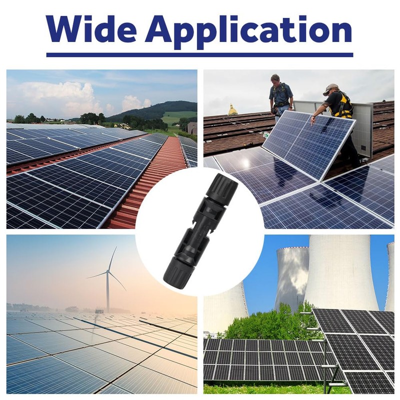 URAQT 16 Pairs Solar Plug Set, Solar Panel Plug IP67