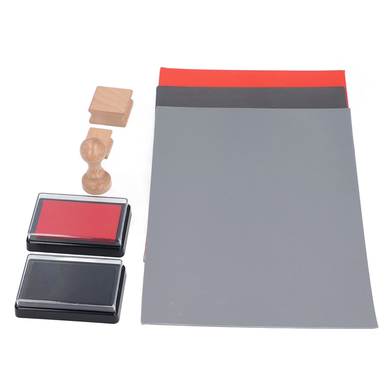 Laser Engraving Machine Rubber Stamp Kit 3Pcs A4 Rubber Stamp