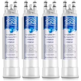 EPPWF01 FPPWFU01 Water Filter Replacement Compatible with FPPWFU01 EPPWF01 PureAdvantage PWF-1 FPPWFU01 PurePour PWF-1Refrigerator Water Filter(4- Pcs)