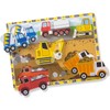 Melissa & Doug Construction Chunky Puzzle, 1 EA