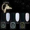 Pack 3 Glitter, Gel Uñas 1 Paso, Belcolor. Gc Nails