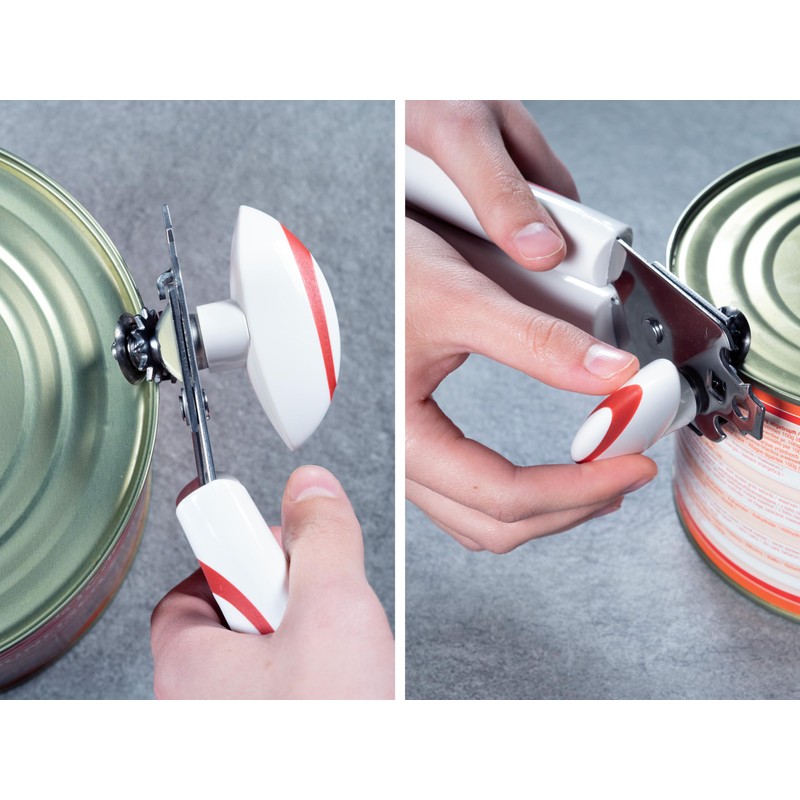 Leifheit Dosenöffner Lifty ComfortLine-Serie, für einfaches Öffnen ohne Kraftaufwand, Deckelöffner,
