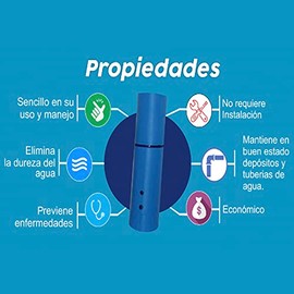 Sistema Antisarro Tinacolimpio para Tinacos de 450 a 1100 L. 6 Meses Previene formación de Sarro en tinaco y tuberías, ablandador de agua.