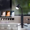 Folding LED Desk Lamp Portable USB Rechargeable Dimmable Table Light
