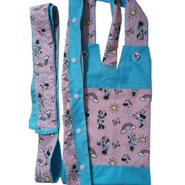 M&Rainbows. Full Set. Catheter Night Bag Cover+Tube Cover+Two Supportive Clips+Handle+Shoulder Strap