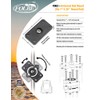 Folbe F063 - Universal Rail Mount Kit - Fits 1.040"-1.35"