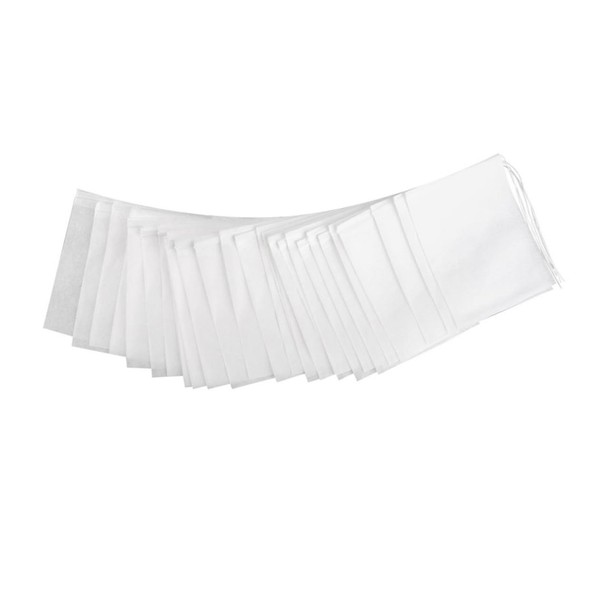 Ciieeo 200PCS Drawstring Tea Bags Set Filter Pouch for Loose