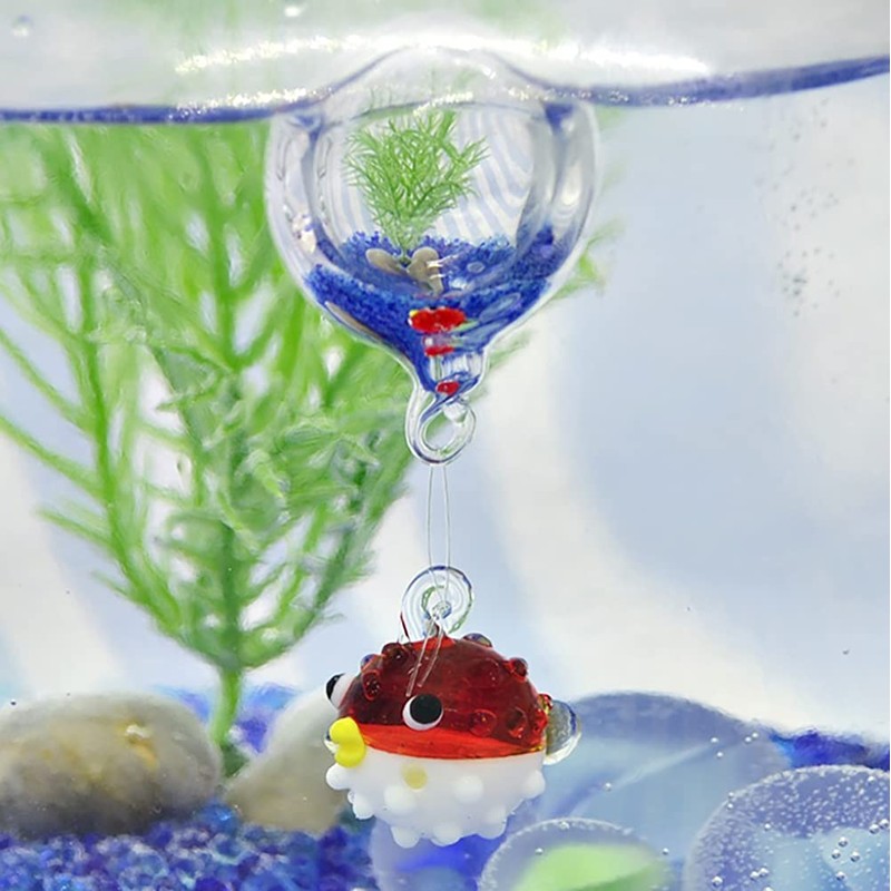 Four Cart Cute Handmade Glassware Floating Ball Harisen Horn