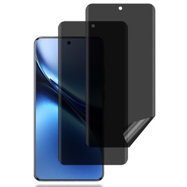 Privacy Screen Protector for Vivo X200 Pro 5G [2 Pack], Anti Spy Screen Protector, Anti Scratch, Anti Fingerprint, Bubble-Free, Easy Installation, TPU Film Anti-spy Protective Film for Vivo X200 Pro