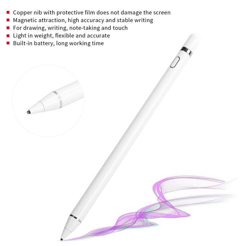Capacitive Pen Copper Nib Active Stylus Capacitance Screen Device Universal